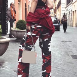 Camouflage Workwear Cargo Pants Women Versatile High Waist Multi-Pockets Sweatpants Fashion Outdoor Hiking Casual Harem Trousers
