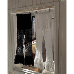 MEXZT Y2K White Lace Flare Pants Women Harajuku Gothic Ruffles Patchwork Black Pants Summer Grunge Korean Fashion Slim Trousers