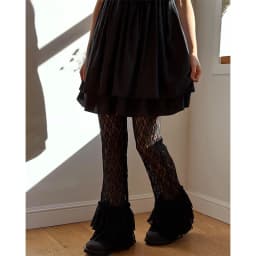MEXZT Y2K White Lace Flare Pants Women Harajuku Gothic Ruffles Patchwork Black Pants Summer Grunge Korean Fashion Slim Trousers