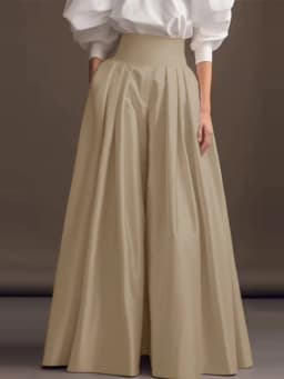 2025 ZANZEA Vintage High Waisted Office Pantalons Fashion Solid Pleating Pants Women Wide Leg Formal Trouser Casual Pockets Pant