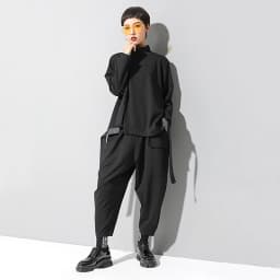 Black High Waist Harem Pants New Loose Casual Elastic Waist Spliced Pocket Trousers Women Fashion Korean Spring Autumn 2026