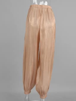 Bornladies 2026 Spring Summer New Women's Pants Glossy Street Fashion Low Waist Tight Foot Drop Pants