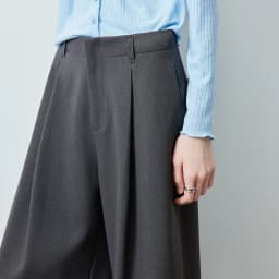 TOYOUTH Women's High Waist Pleated Suit Wide Leg Pants Fall 2026 Drapey Slimming Office Commute