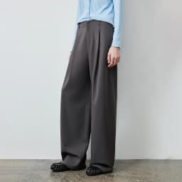 TOYOUTH Women's High Waist Pleated Suit Wide Leg Pants Fall 2026 Drapey Slimming Office Commute