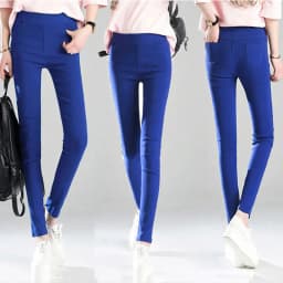 Women Spring Summer Elastic High Waist Pencil Pants Mother Gym Sport Basic Skinny Pantalon Korean Fashion Stretch White Leggings