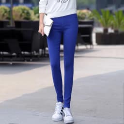 Women Spring Summer Elastic High Waist Pencil Pants Mother Gym Sport Basic Skinny Pantalon Korean Fashion Stretch White Leggings