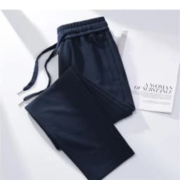 Streetwear Women Cotton Straight Pants High Waist Drawstring Sweatpants Loose Casual Trousers Female Autumn Winter Sport Pants