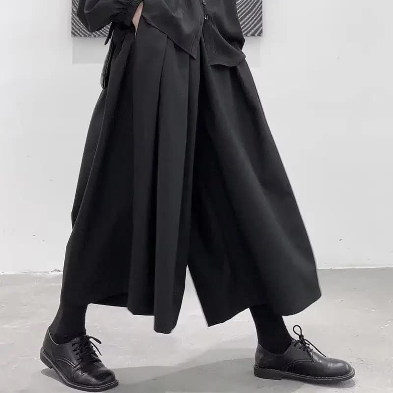 Fashion Y2k Pants for Women Black Color Wide Legged Japanese Harajuku Women's Pants Punk Gothic Streetwear joggers Trousers