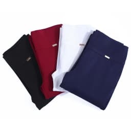 Women's High Waisted Skinny Pants, Stretchy Leggings, Slim Trousers, Black, Wine, Blue, White, Office Ladies, 5XL, 6XL
