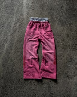 American KASH LIMIT Letter Embroidery Double Waisted Sweatpants Y2K Gothic Hip Hop Men Women Retro Casual Pants Cotton Jogging