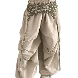 Women's Hip-hop Pants American Streetwear Layered Wide Leg Pants, Summer Breathable Cargo Trousers for Dance & Street Fashion
