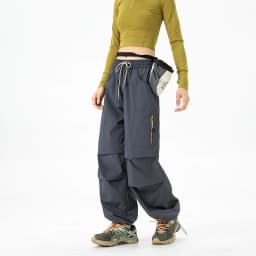 CHRLCK Women Waterproof Hiking Pants Autumn Mountaineering Cargo Pants Breathable Fishing Camping Cycling Trekking Trousers