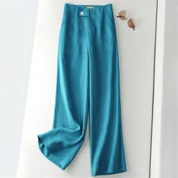Oversize Linen Wide Leg Pants Womens Casual Straight Pantalones Spring Korean Fashion Spodnie Loose High Waist Trouses New