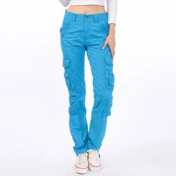 Cotton Pantalon Femmes 2026 Men Women Workout Military Multi-Pocket Baggy Cargo Pants Loose Straight trousers Hip Hop Pants 3362