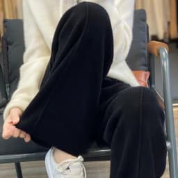 New Women Autumn Winter Wide-Leg Pants 100% Merino Wool High Waist Trousers High Quality Soft Casual Straight Leg Slacks Popular