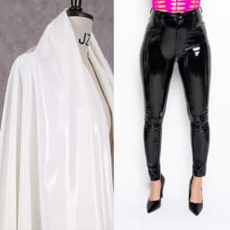 Women Plus Size Shiny Patent Leather Skinny Pants Button Zipper PU Slim Sexy Pencil Pant Nightclub Trouser New Custom Streetwear