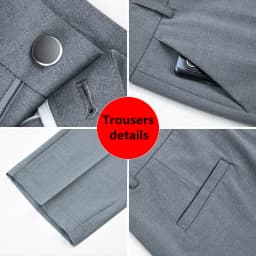 2026 New Women's Khaki Trousers, Autumn High Waisted Straight Suit Pants Loose Dress Pants Black Grey Slacks Women Pantalones