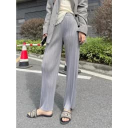 YUDX Pleated Women's Straight Pants Pleated Wide Leg Pants High Waist Draped Casual Pants 2024 Summer New