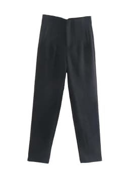 2025 Pencil Women Pants High Waist Pants for Women With Seam Detail Streetwear Woman Ankle Trousers Autumn Office Wear Pant