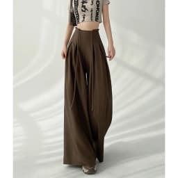 MEXZT Streetwear Wide Leg Pants Women Korean Black High Waist Suit Pants Summer Fashion Elegant Lace Up Straight Trousers New