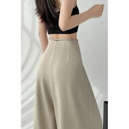 MEXZT Streetwear Wide Leg Pants Women Korean Black High Waist Suit Pants Summer Fashion Elegant Lace Up Straight Trousers New