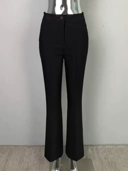 Office New Slim High Waisted Suit Pants Korean Fashion Women's Casual Bootcut Pantalones Wide Leg Straight Elegant Trousers