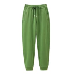 Fashion Spring Autumn 380g Cotton Sweatpants Women's Casual Trousers 7-colors Elastic-waist Pencil Pants Comfy Bundle Foot Pants