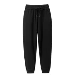 Fashion Spring Autumn 380g Cotton Sweatpants Women's Casual Trousers 7-colors Elastic-waist Pencil Pants Comfy Bundle Foot Pants