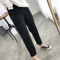 Thicken Women Pencil Pants 2026 Autumn Winter Trousers OL Style Female Work Suit Pants Loose Female Trousers Capris 6648