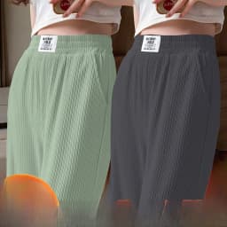 Ice Silk Slim Wide Leg Pants Women High Waist Loose Casual Thin Summer Drapey Straight Cut Trousers Korean Style Commute