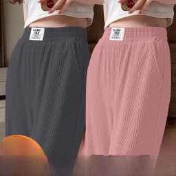 Ice Silk Slim Wide Leg Pants Women High Waist Loose Casual Thin Summer Drapey Straight Cut Trousers Korean Style Commute