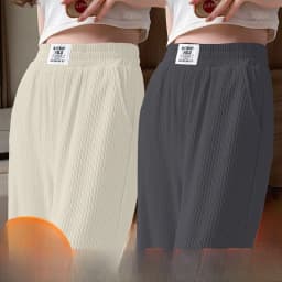 Ice Silk Slim Wide Leg Pants Women High Waist Loose Casual Thin Summer Drapey Straight Cut Trousers Korean Style Commute