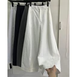 Summer Female Fashion High Waist Loose Pants Spring Ladies Straight Trousers Korean Women High-end Solid Color Casual Pantalons