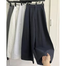 Summer Female Fashion High Waist Loose Pants Spring Ladies Straight Trousers Korean Women High-end Solid Color Casual Pantalons