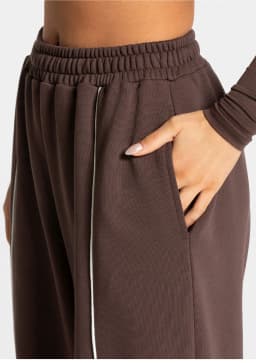 Loose Yoga Trousers Casual Fashion Straight Wide Leg Sports Pants Women Gym Sweatpants Elastic High Waist Fitness Running Pants