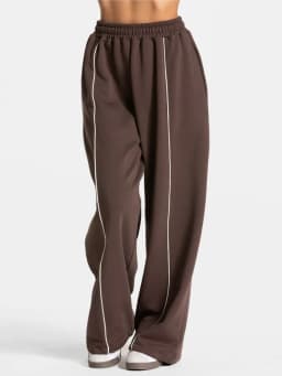 Loose Yoga Trousers Casual Fashion Straight Wide Leg Sports Pants Women Gym Sweatpants Elastic High Waist Fitness Running Pants