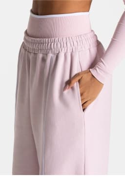 Loose Yoga Trousers Casual Fashion Straight Wide Leg Sports Pants Women Gym Sweatpants Elastic High Waist Fitness Running Pants