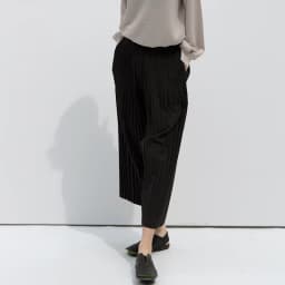 Miyake Pleated Hanging Casual Straight Loose Wide Leg Pants