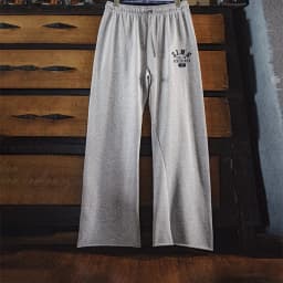 Maden Women’s Wide Leg Sweatpants Straight Fit Rolled Hem Elastic Waist Sports pants Casual Pants for Autumn and spring