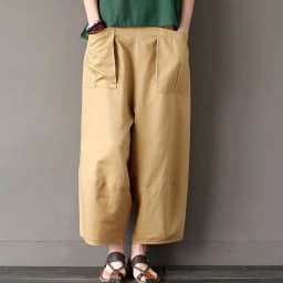 Johnature 2025 Wide Leg Loose Women Pants Big Pockets Cotton Linen Ankle-length Casual Loose Trouser