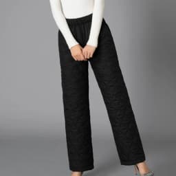 Thickened Warm Cotton Pants Women Casual Loose Wide Leg Cotton Trousers Woman Winter Comfortable Elastic High Waist Pants Mujer