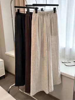 High Waist Linen Women Wide Leg Pants Summer Thin Loose Casual Pants Harajuku Korean Solid All Match Straight Trousers