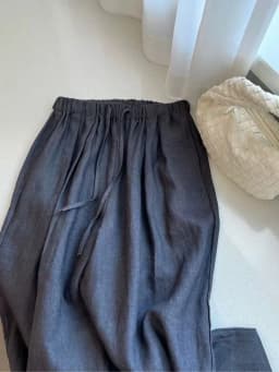 High Waist Linen Women Wide Leg Pants Summer Thin Loose Casual Pants Harajuku Korean Solid All Match Straight Trousers