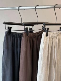 High Waist Linen Women Wide Leg Pants Summer Thin Loose Casual Pants Harajuku Korean Solid All Match Straight Trousers