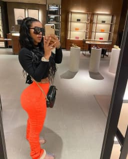 S-4XL Women Elastic Stacked Pants Leggings High Waist Flare Bell Bottom Ruched Stack Trousers Draped Jogger Pants Sweatpants