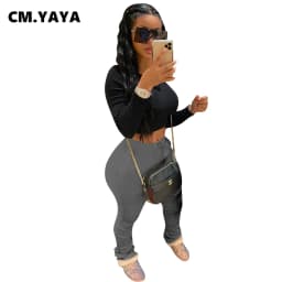 S-4XL Women Elastic Stacked Pants Leggings High Waist Flare Bell Bottom Ruched Stack Trousers Draped Jogger Pants Sweatpants