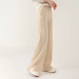 2024 Women's High-Waisted Wool Pants Loose Fit Cashmere Knitted Wide-Leg Floor-Length Fashionable Hot Selling