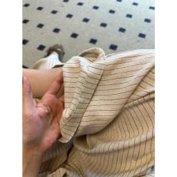 Elegant Striped Wide Leg Pants Women Fashion Streetwear Cotton Linen Baggy Pants Summer Ladies Korean Casual Straight Trousers