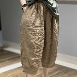 High Waist Cotton Linen Seven-Foot Pants Women Summer Large Size Loose Casual Versatile Thin Middle-Length Harlan Pants