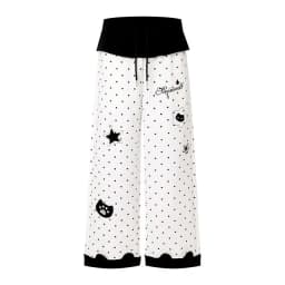 Kawaii Women Casual Pants Harajuku Cartoon Print Y2K Subculture Chic Loose Trousers Street Bottoms for Hot Girls Daily Outfit